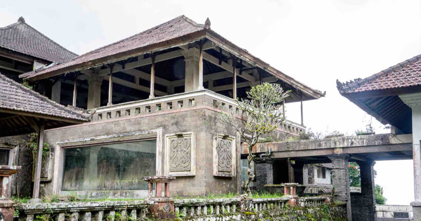 ghost palace hotel bali history